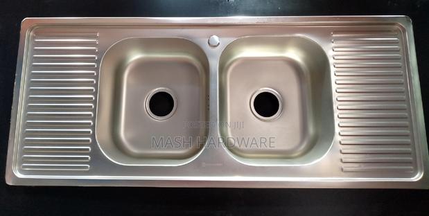Double Bowl Double Drain Kitchen Sink