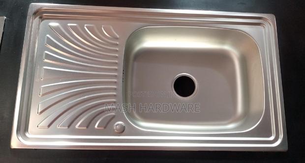 Single Bowl Single Drain Kitchen Sink - main view