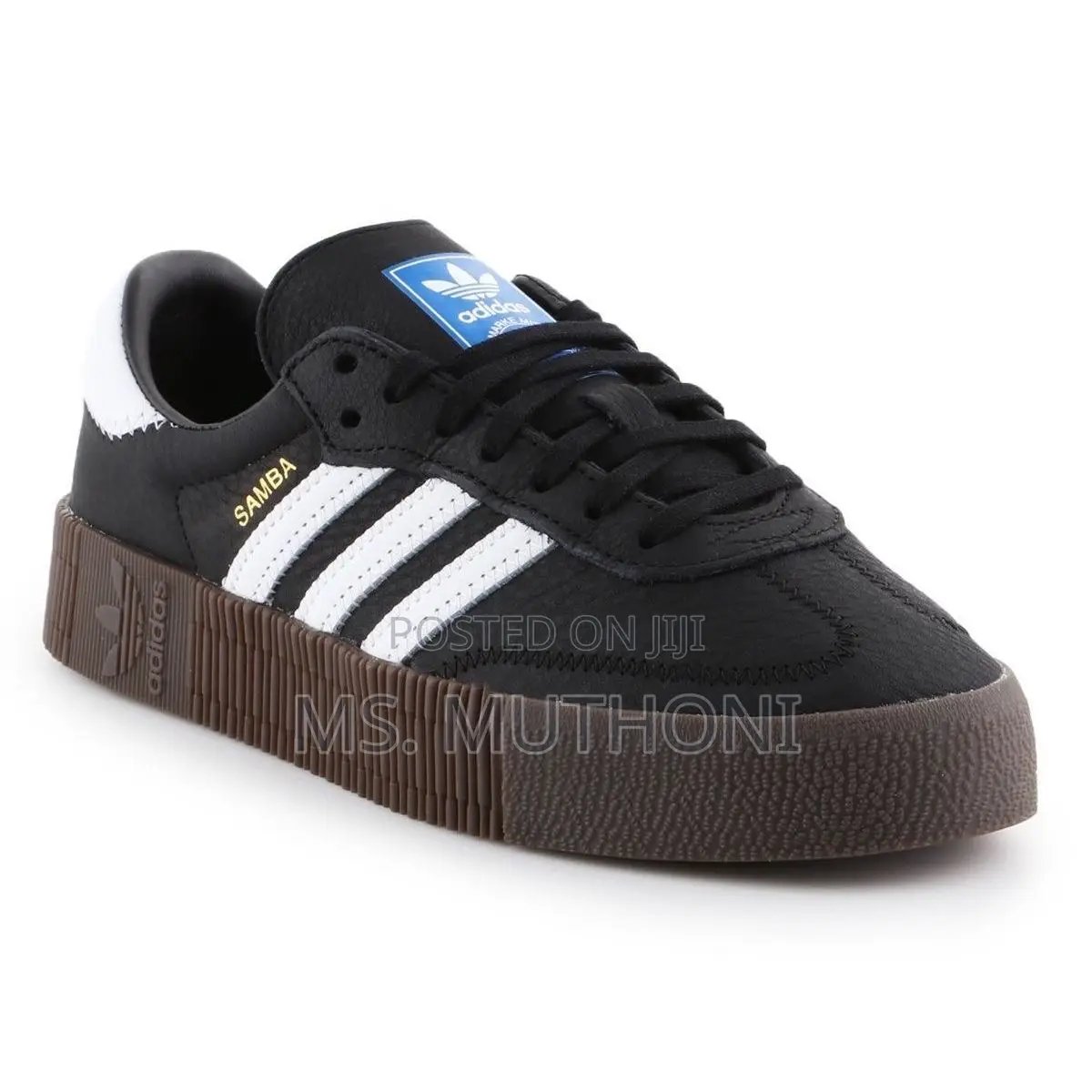 Black Authentic Double Sole Adidas Kids Sizes:31 -36