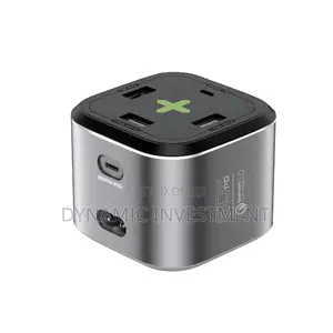 Promate 80W Quick Charging Multi-Port Charging Station Hub