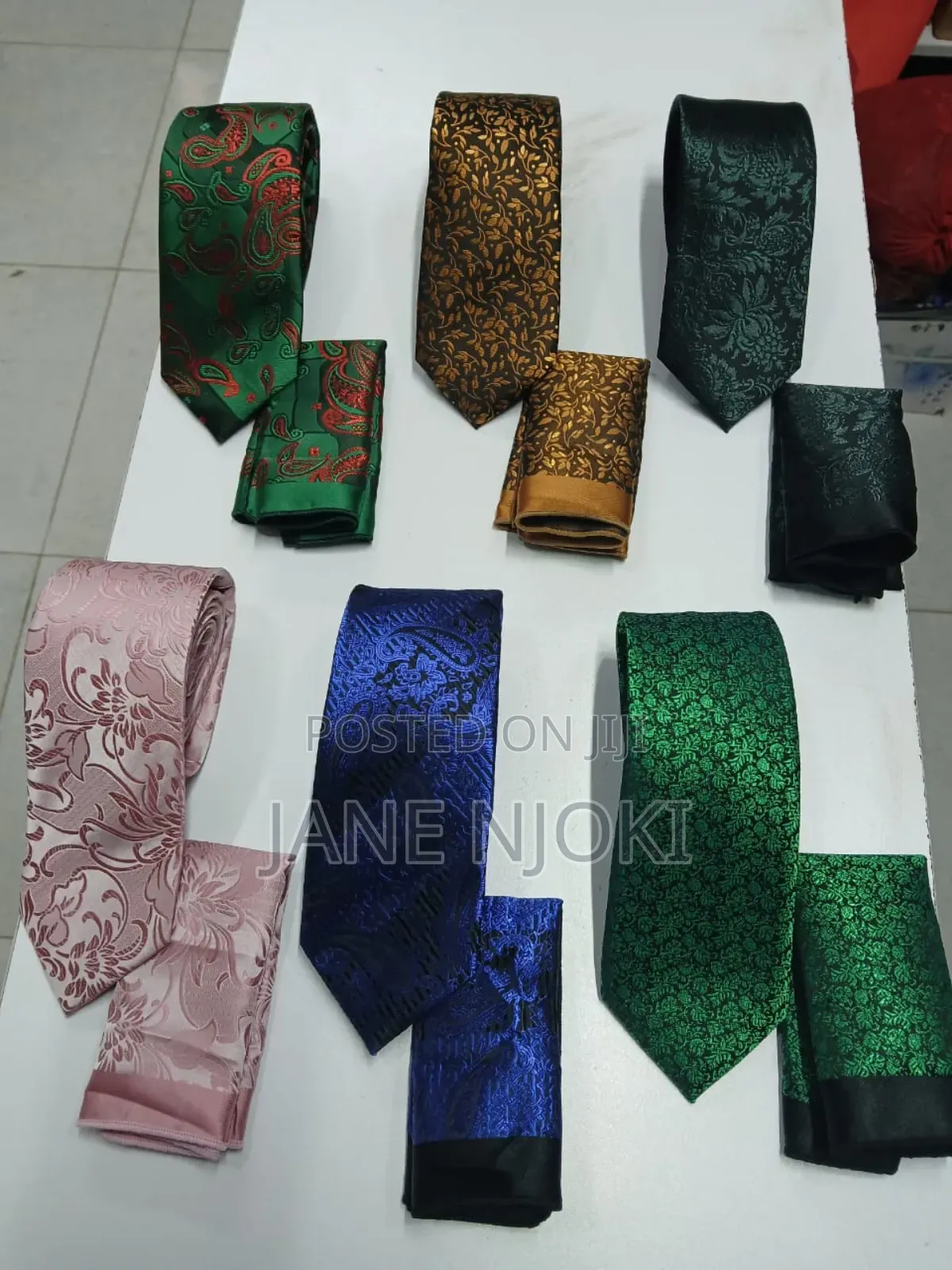 Men Ties Florals