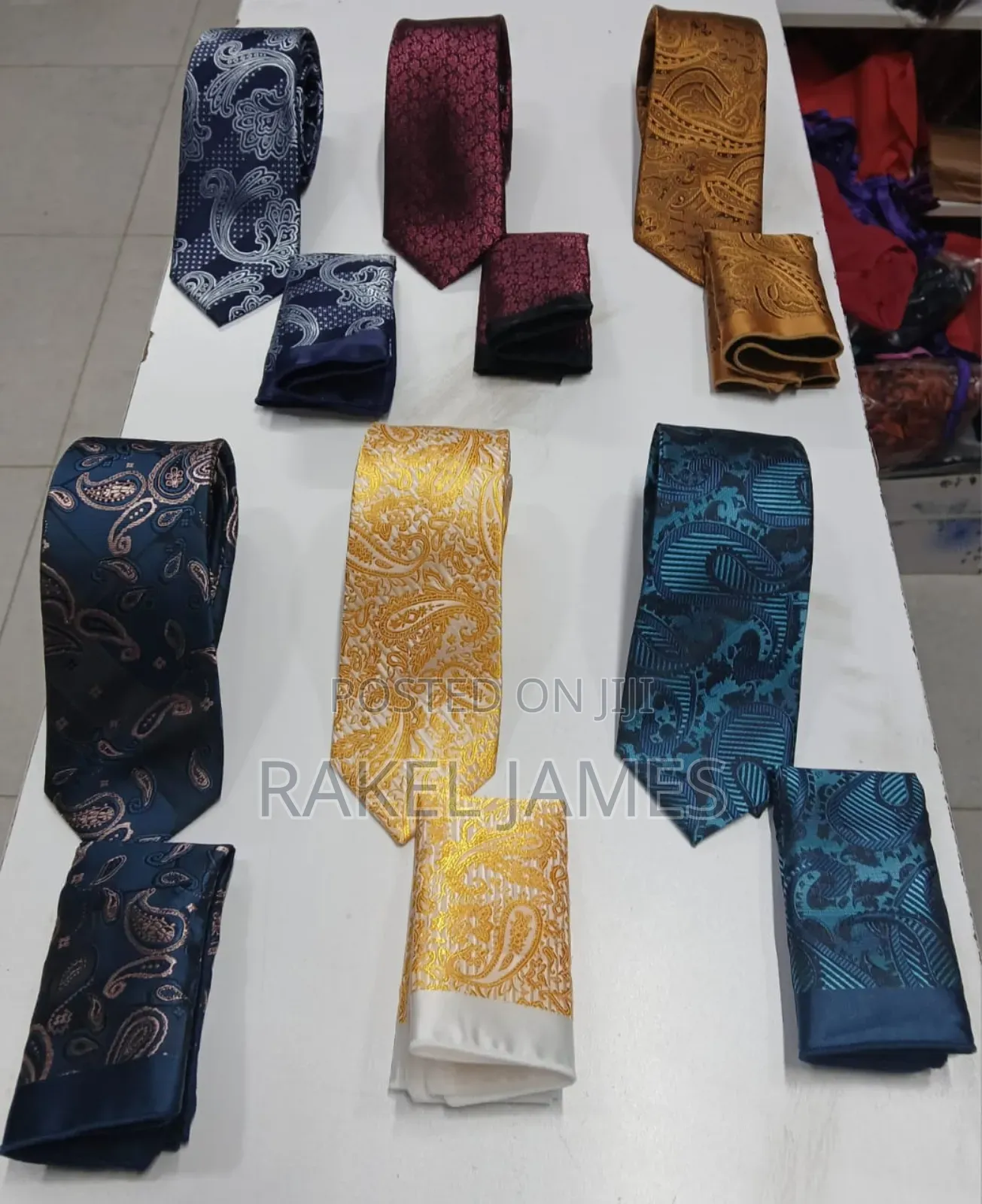 Men Floral Ties