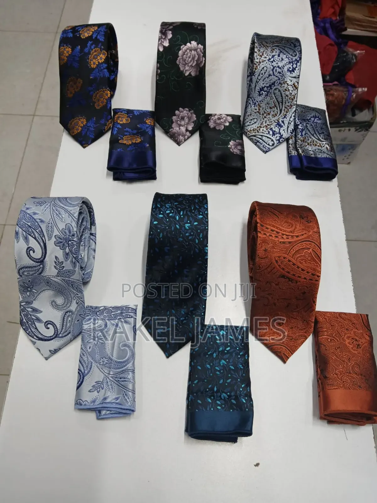 Men Floral Ties