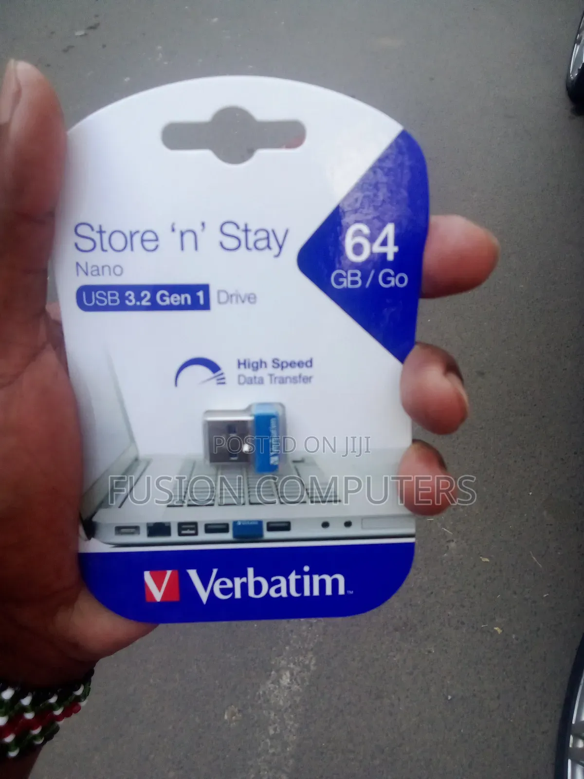 Verbatim Pinstripe 64 GB USB 2.0 USB FLASH