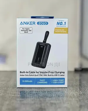Anker 30w 10000 Mah With Built In Cables