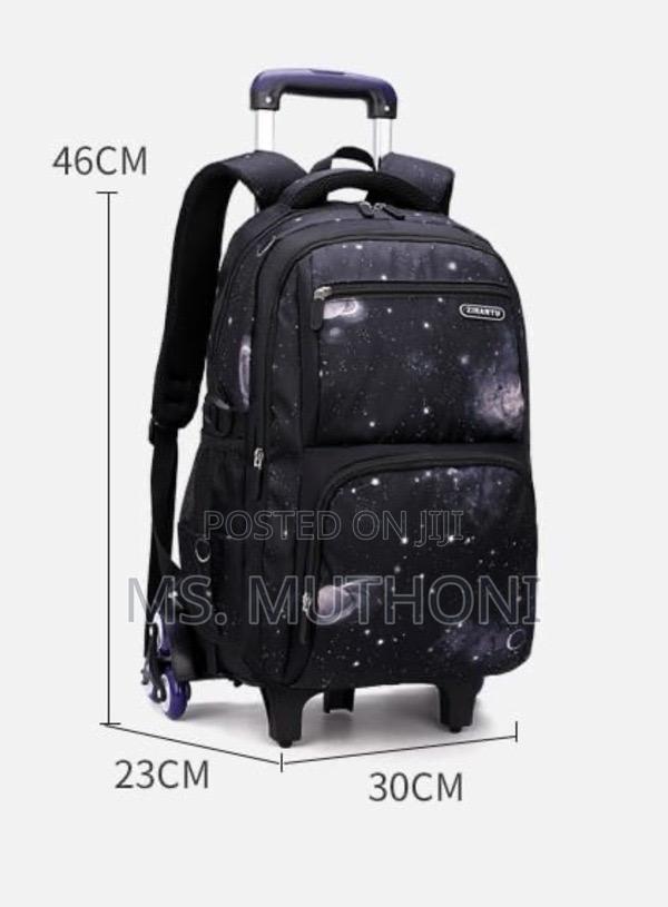 Rolling Trolley School Bag* - thumbnail 4