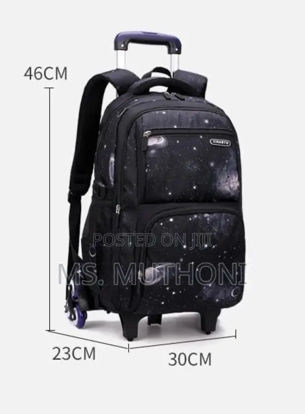 Rolling Trolley School Bag*