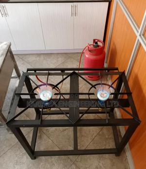 High Pressure 2 Burner Cooker, Mild Steel - thumbnail 2