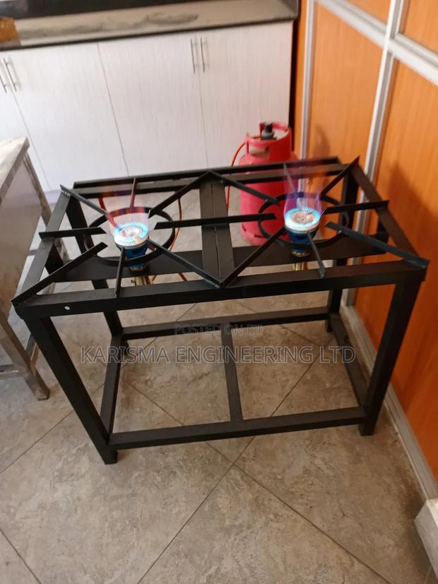Mild Steel 2 Burner Cooker - main view