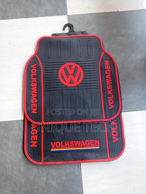 Custom Fit Rubber Floor Mats for Volkswagen Cars