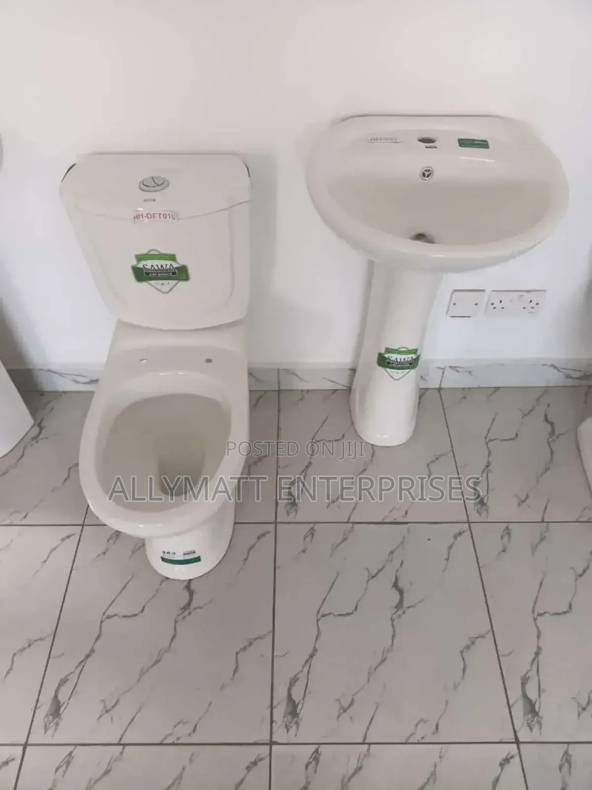 Sawa Full Set Ceramic Toilet