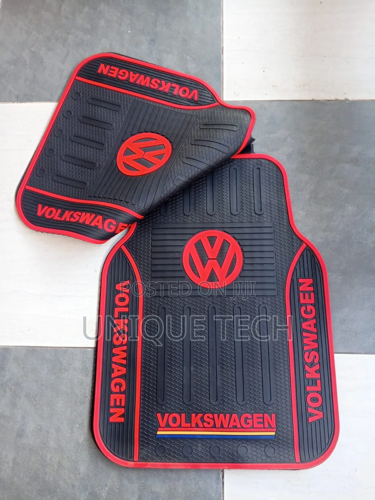 Volkswagen Branded All-Season Rubber Floor Mats