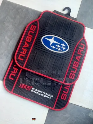 Universal-Fit Subaru All-Weather Rubber Car Floor Mats