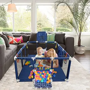 Baby Play Pen Sturdy Play Yard Kids Ball Pit