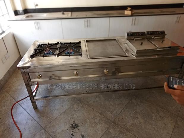 Commercial Heavy Duty Cooking Range - thumbnail 2