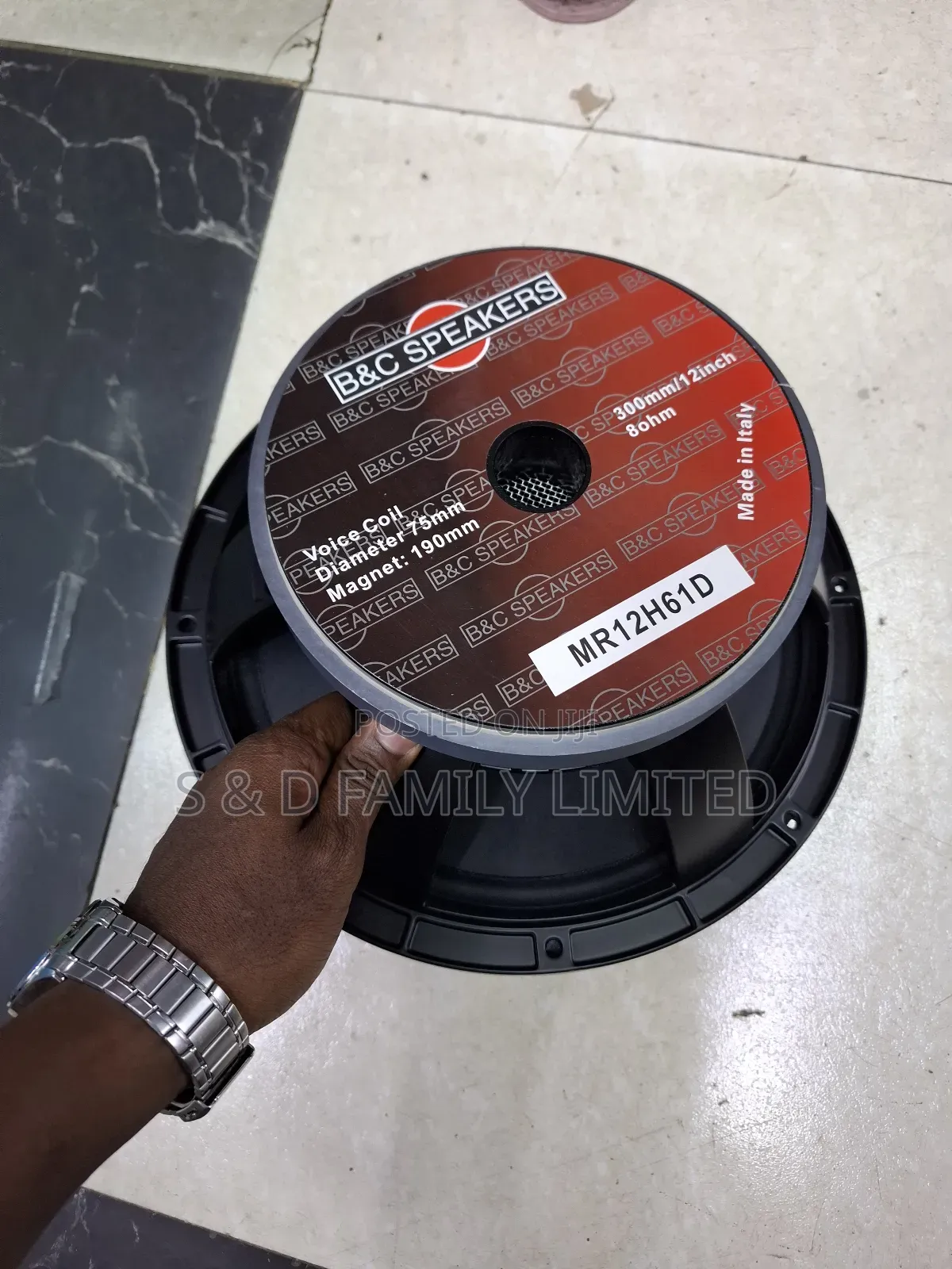 B C MR12H61D 12 Inch Naked Speaker