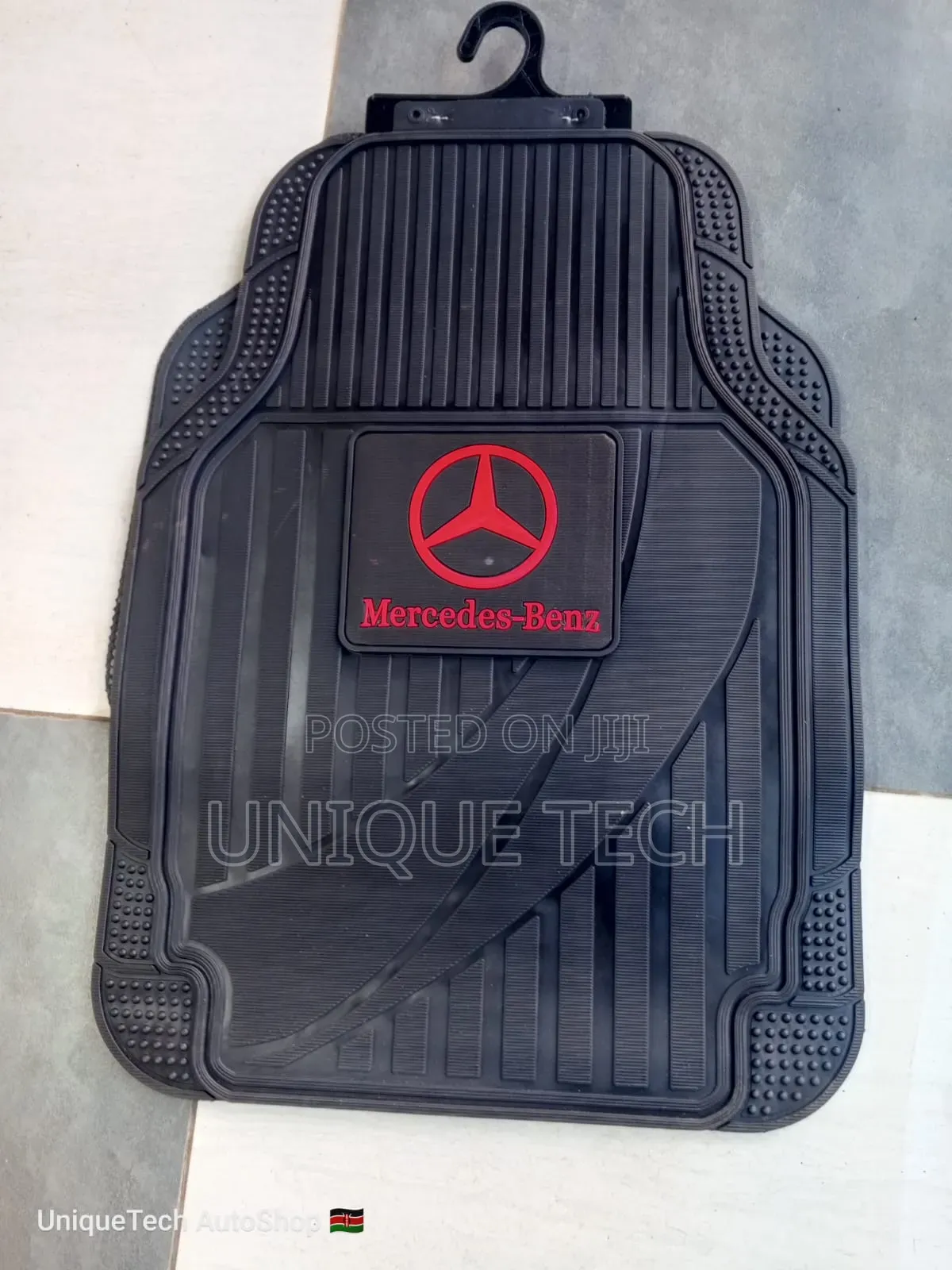 Anti-Slip Rubber Mats for Mercedes-Benz Interiors