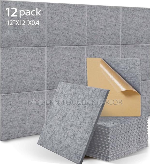 "Elegant Noise-Reducing Wall Panels