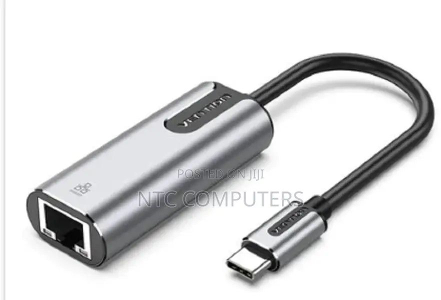 Vention Usb-C to Gigabyte Ethernet Adapter 0.15M Gray Alumin