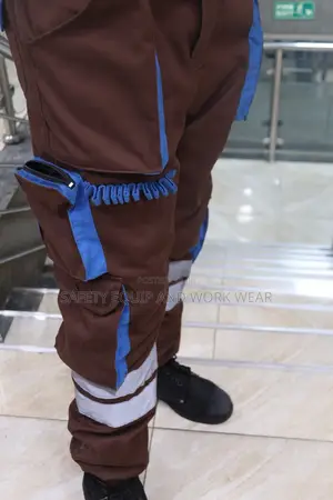 Cargo Reflected Overall (Brown) Well Stitched