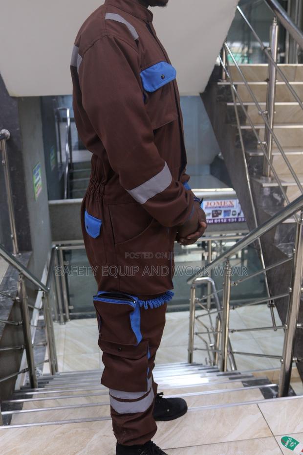 Cargo Reflected Overall (Brown) Well Stitched - thumbnail 2