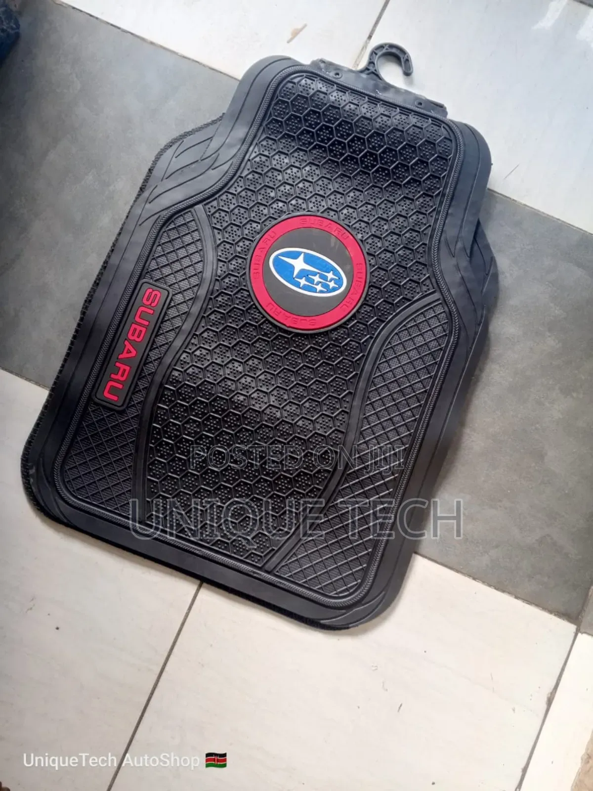 Subaru Durable Rubber Mats With Non-Slip Backing