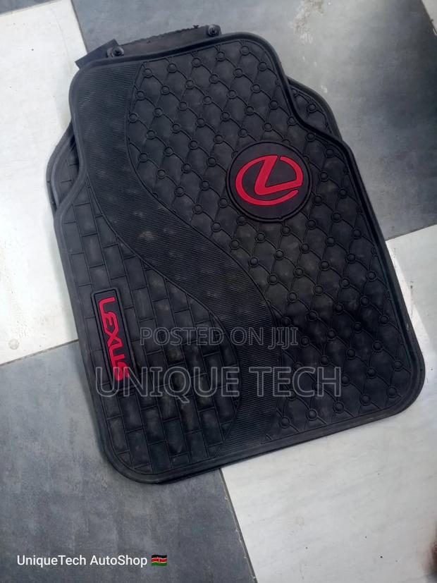 Lexus Anti-Slip Rubber Floor Mats - main view