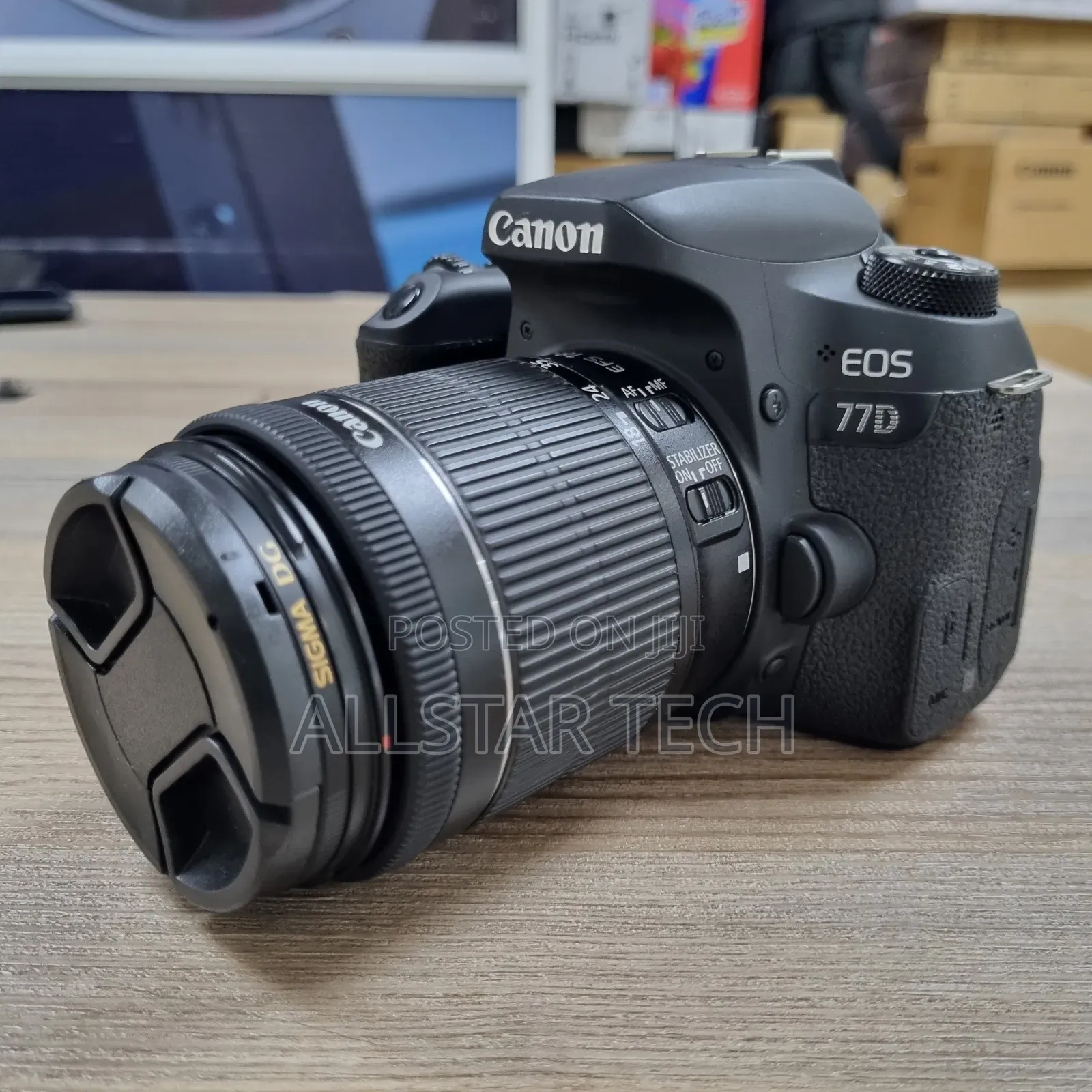 Canon EOS 77D DSLR Camera With 18-55mm Lens