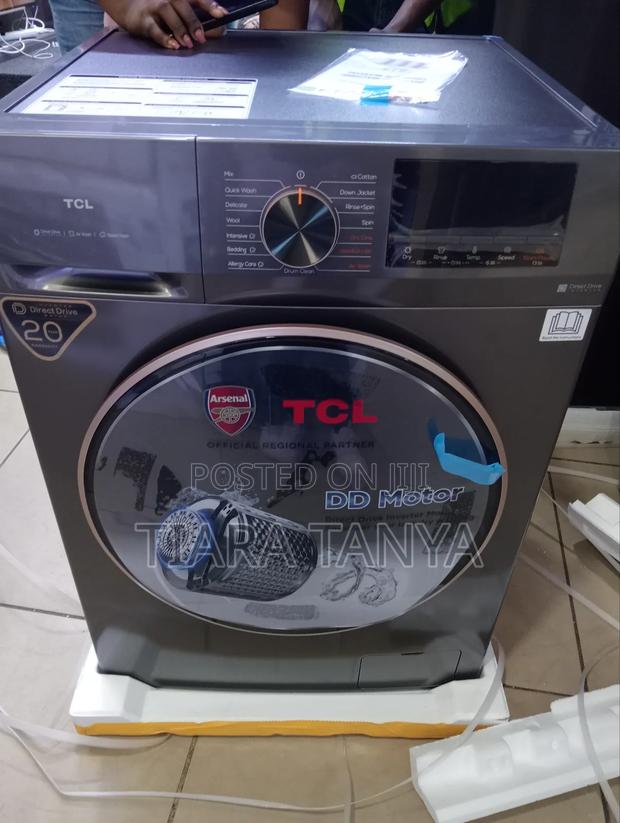 TCL 10kg/6kg Front Loading Washer and Dryer Washing Machine