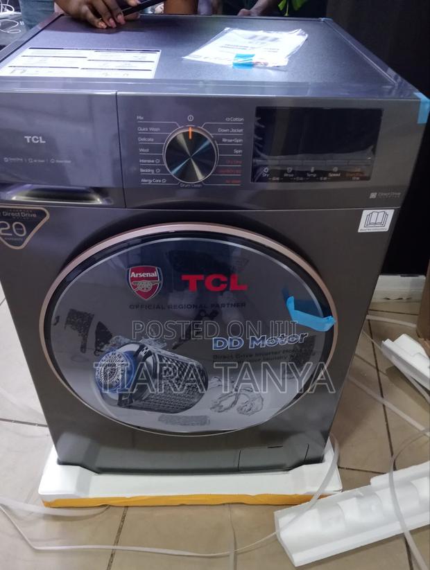 TCL 10kg/6kg Front Loading Washer and Dryer Washing Machine - thumbnail 2