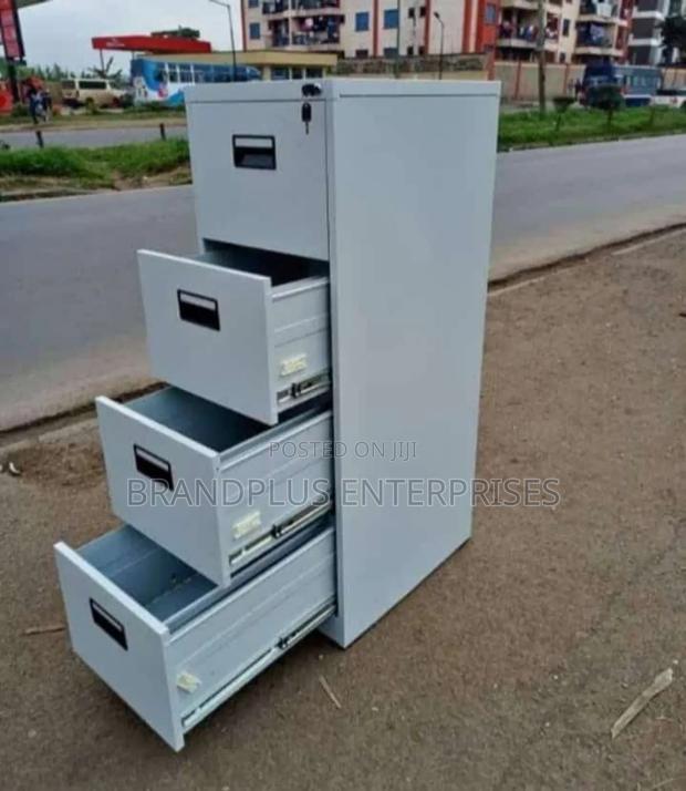 Metallic Files Cabinet - main view