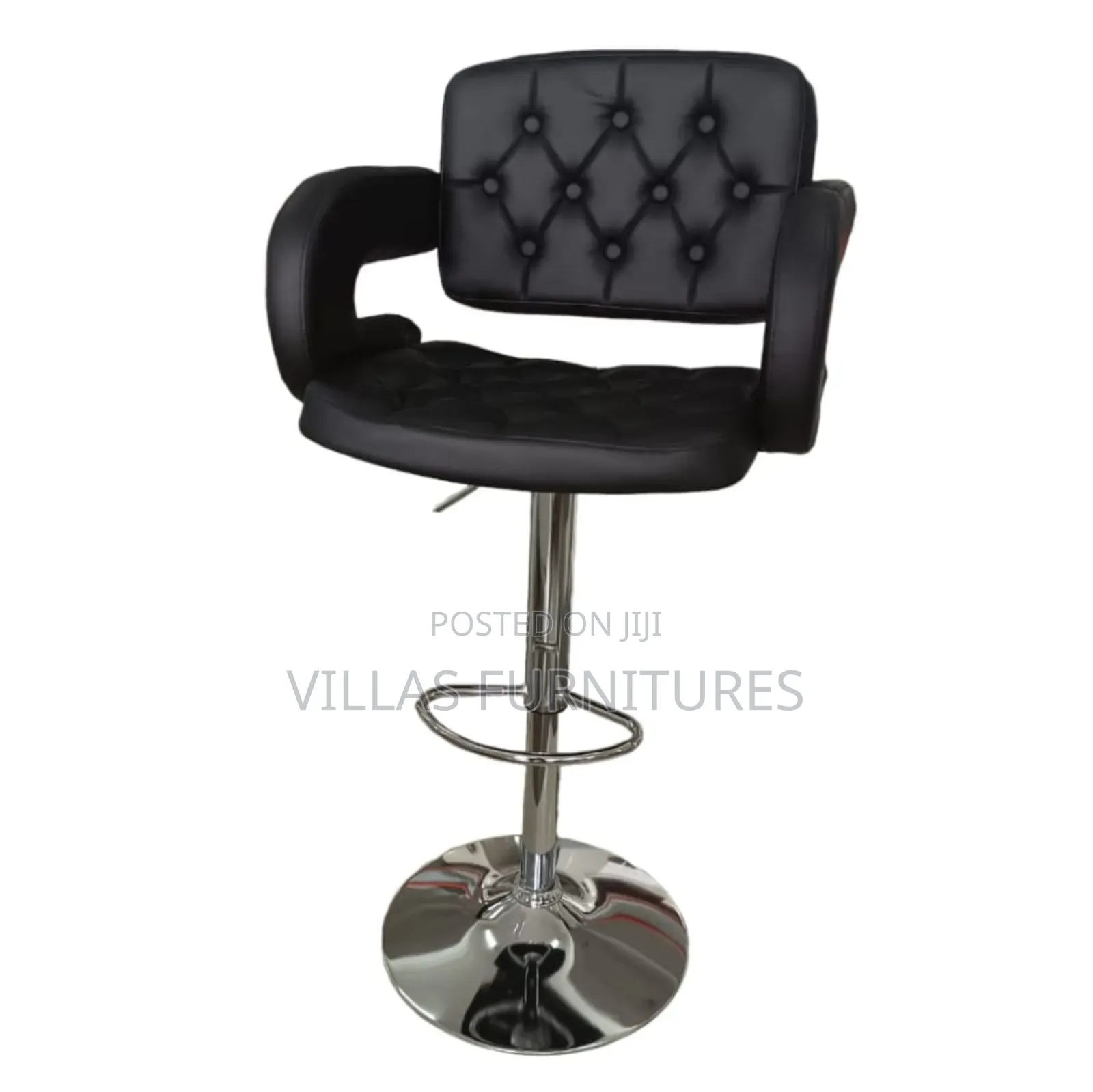 High Leather Bar Stools