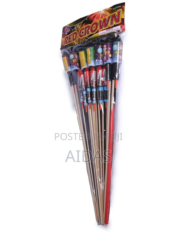 7 PCS Big Burst Rocket Fireworks - main view