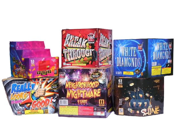Big Blast and Colorful Fireworks - main view