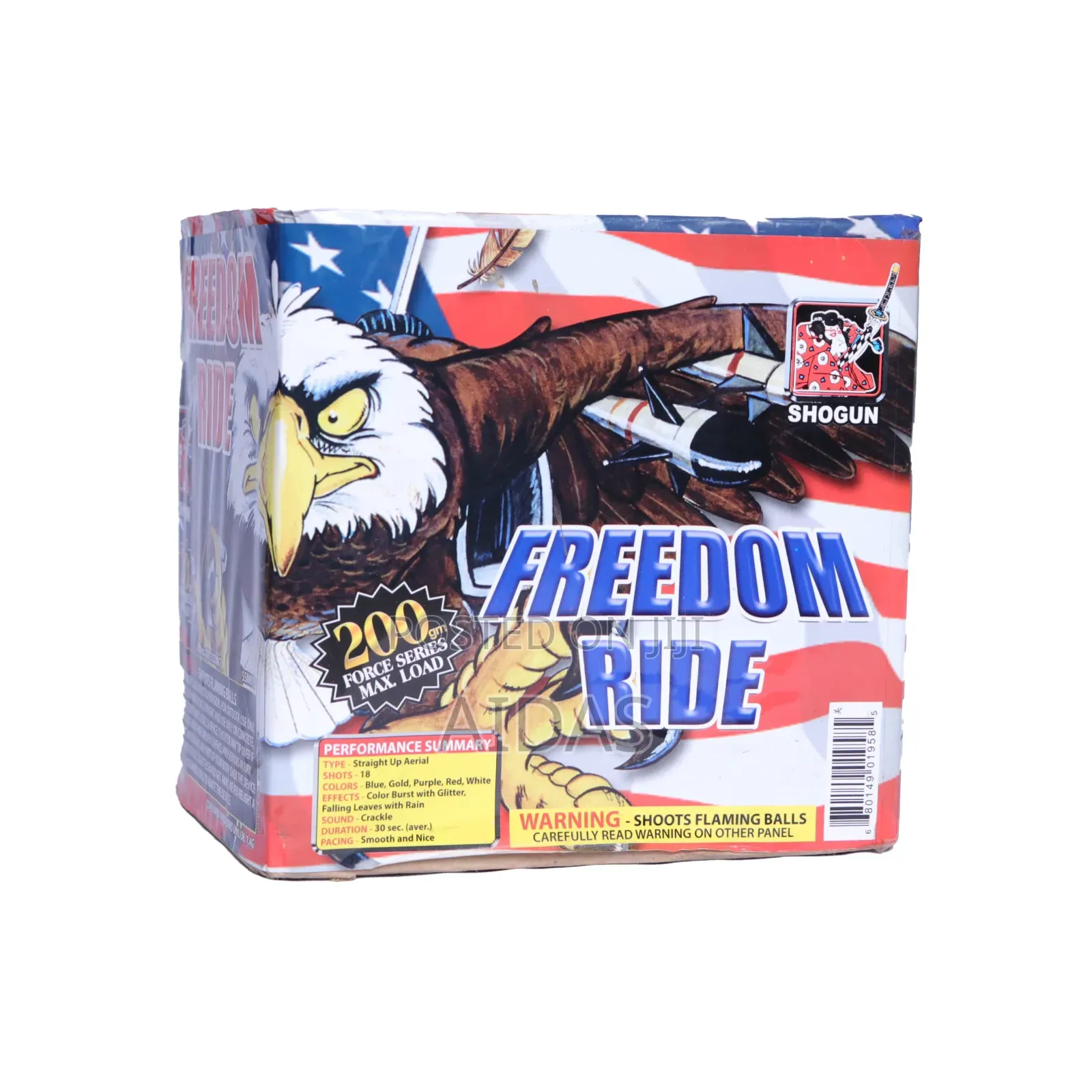 16 Shots Freedom Ride Fireworks