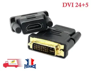 DVI-I 24+5 Pin Male to HDMI Female DVI-I Converter Adapter-