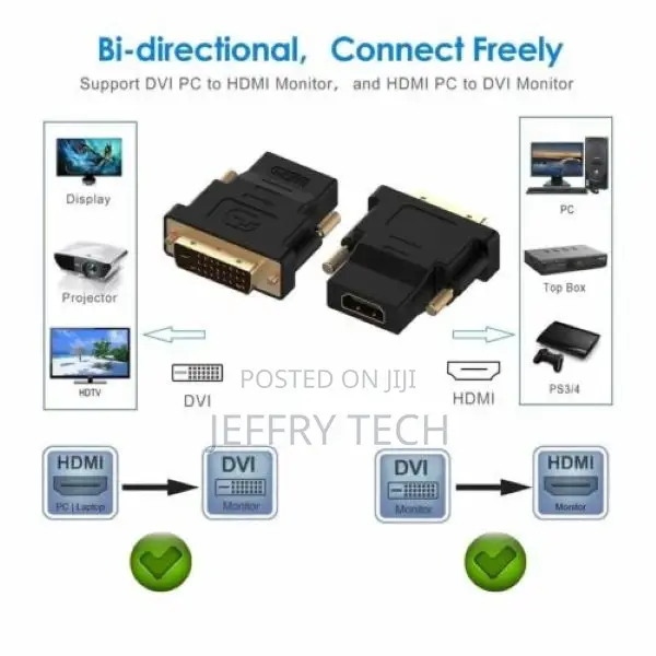 DVI-I 24+5 Pin Male to HDMI Female DVI-I Converter Adapter-