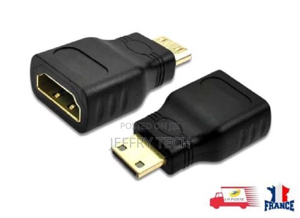 Mini HDMI Male to HDMI Female Adapter 1080p Video Converter