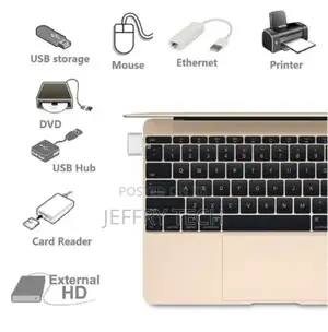 Mini USB Type C Male To USB A Female OTG Universal Adapter F