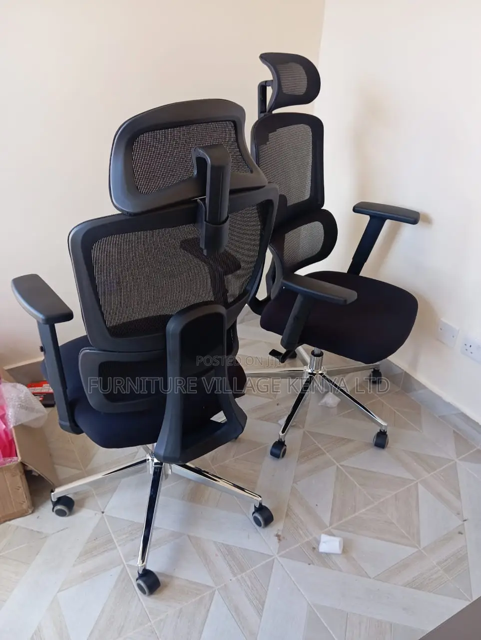 Office Seats; High-Back Orthopedic Executive Task Chair