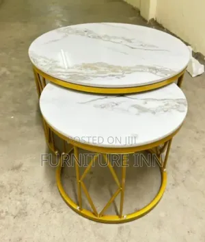 Faux Marble Coffee Table