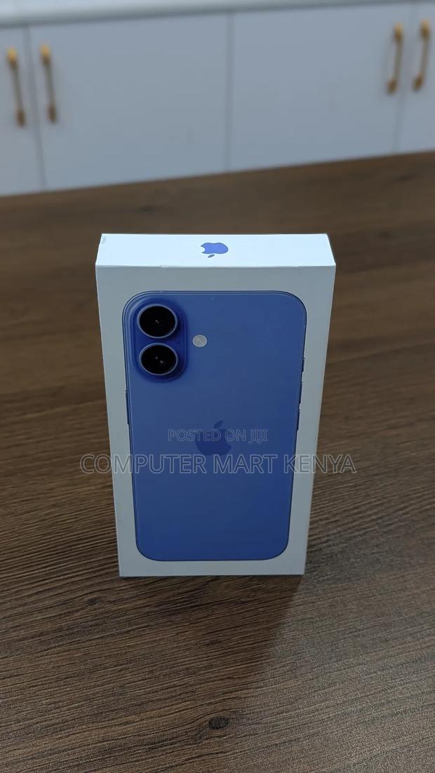 New Apple iPhone 16 128 GB Blue - thumbnail 2