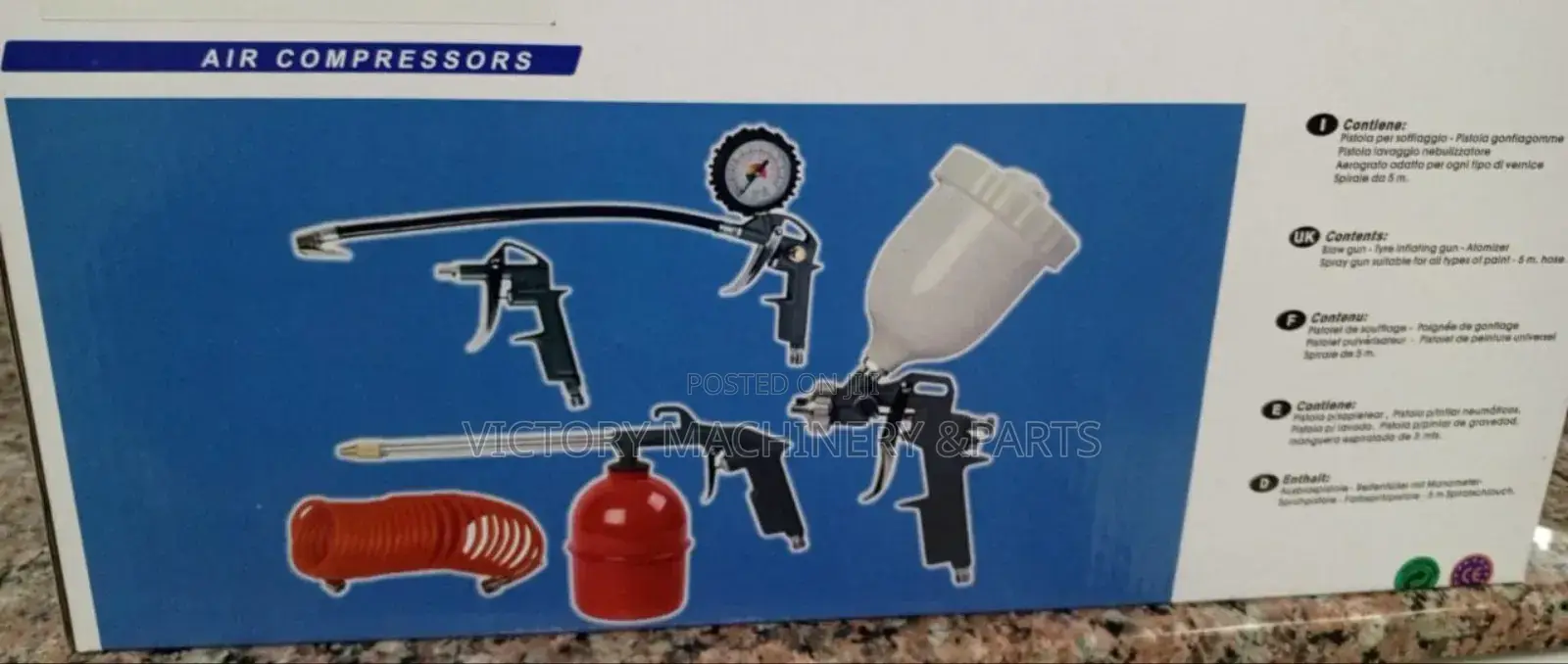 5pcs Air Compressor Kit