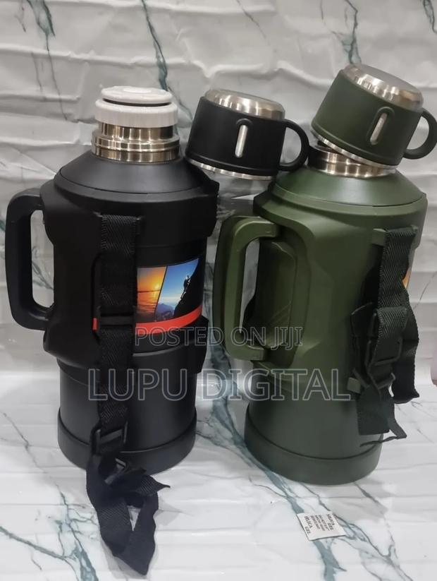 Big Size 5L Double Wall Stainless Steel Unbreakable Thermos - thumbnail 5