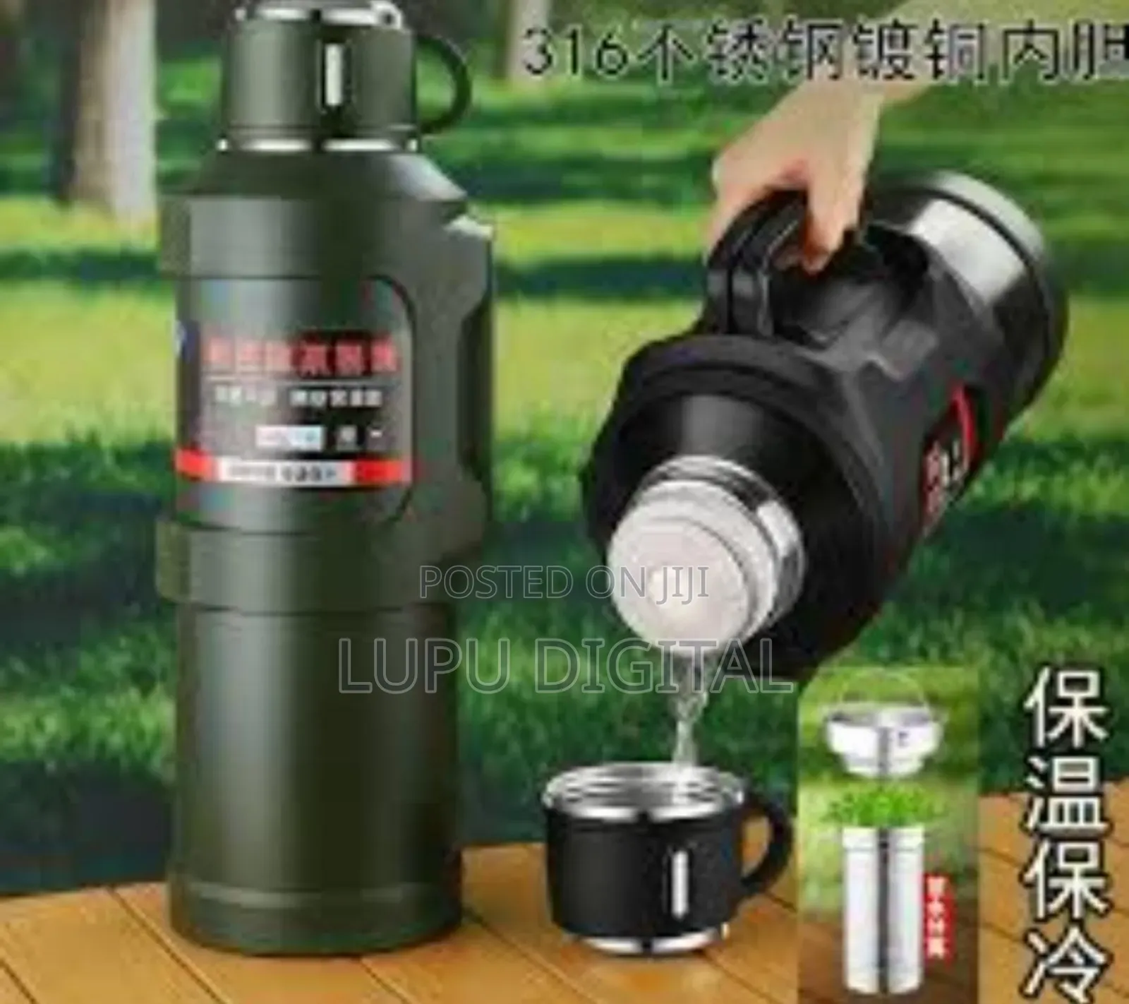 Big Size 5L Double Wall Stainless Steel Unbreakable Thermos