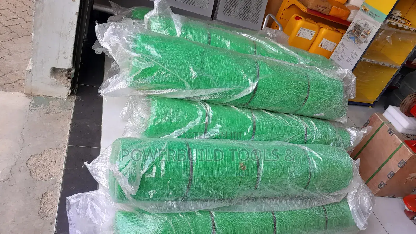 Quality Construction Safety/Scaffolding Nets 3m by 50metres