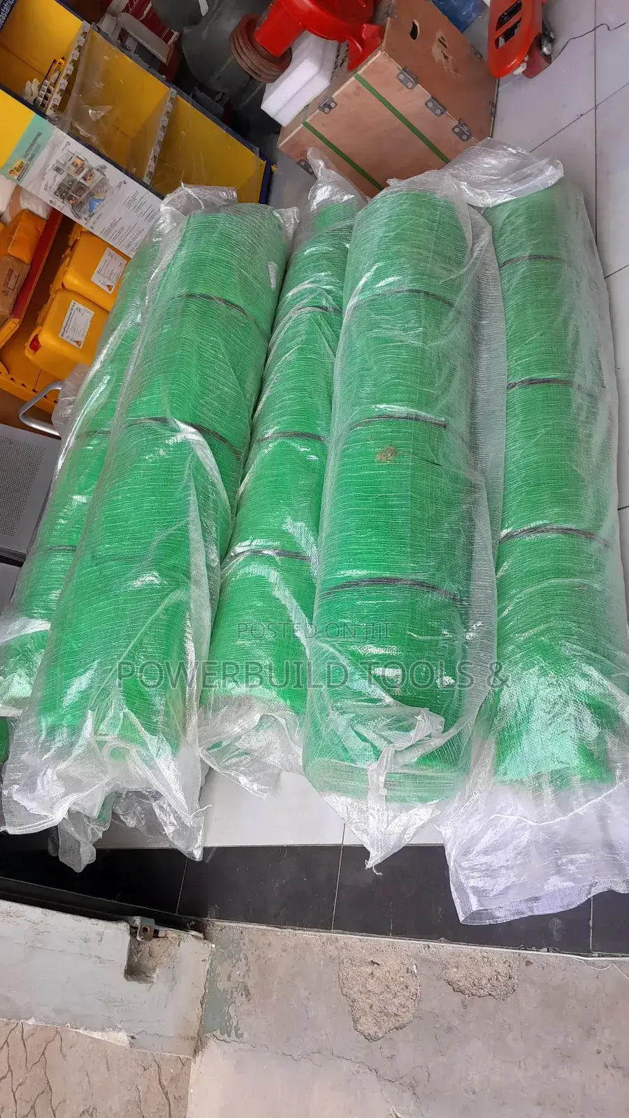 Quality Construction Safety/Scaffolding Nets 3m by 50metres