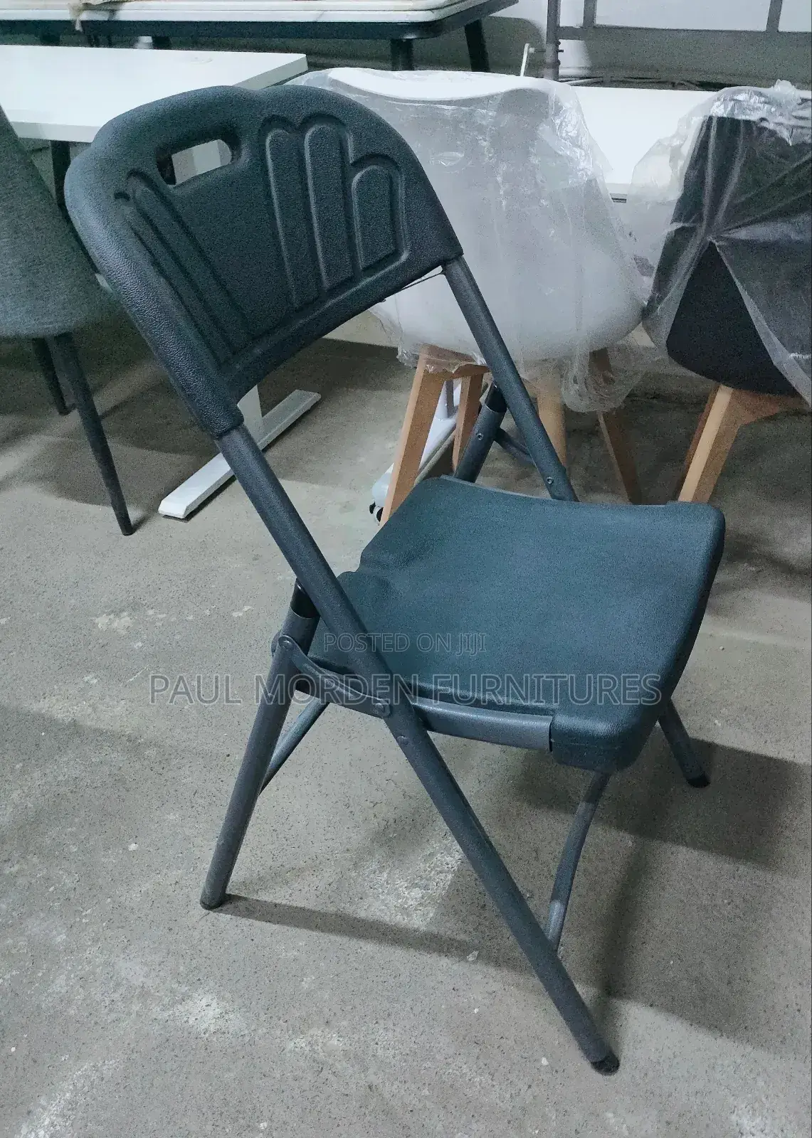 Black Folding /Foldable Chairs