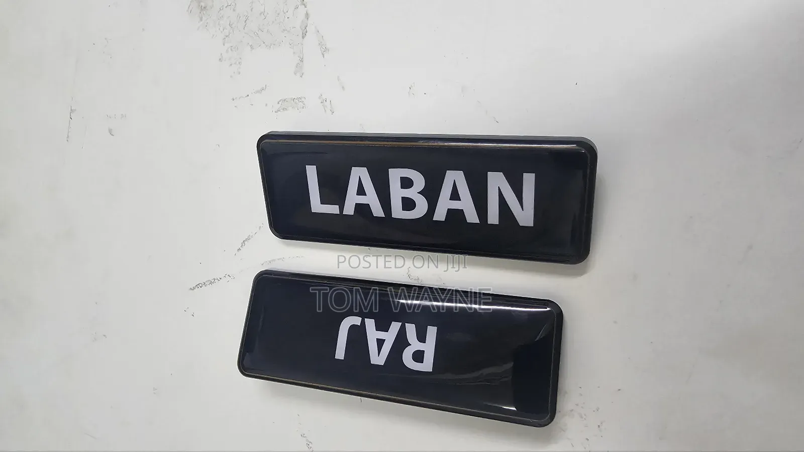 Name Badges for Staff Identification