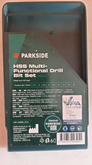 Drill Bits New HSS Multipurpose Steel Plastic Wood Ex-Uk